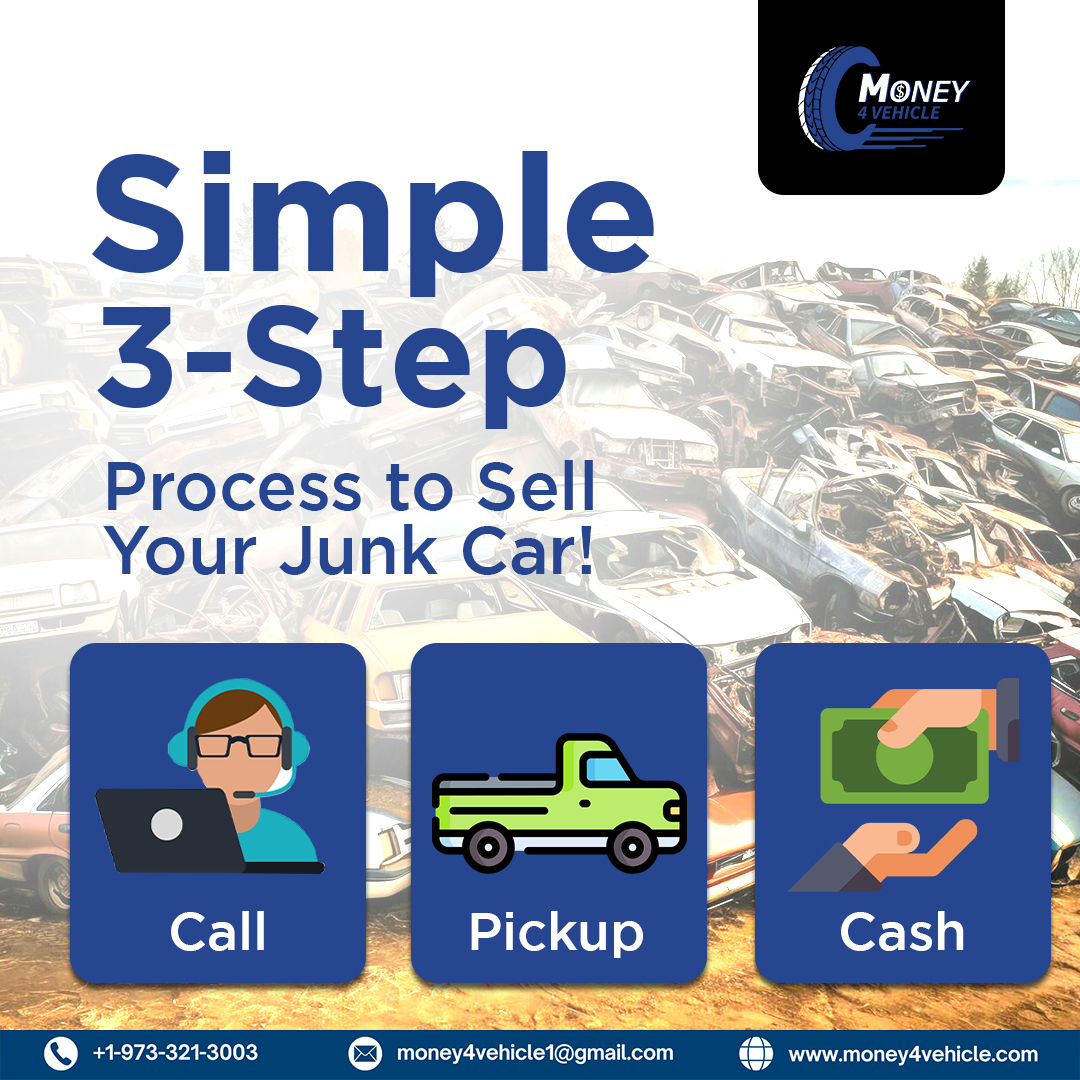 Simple 3-Step Process to Sell Your Junk Car!